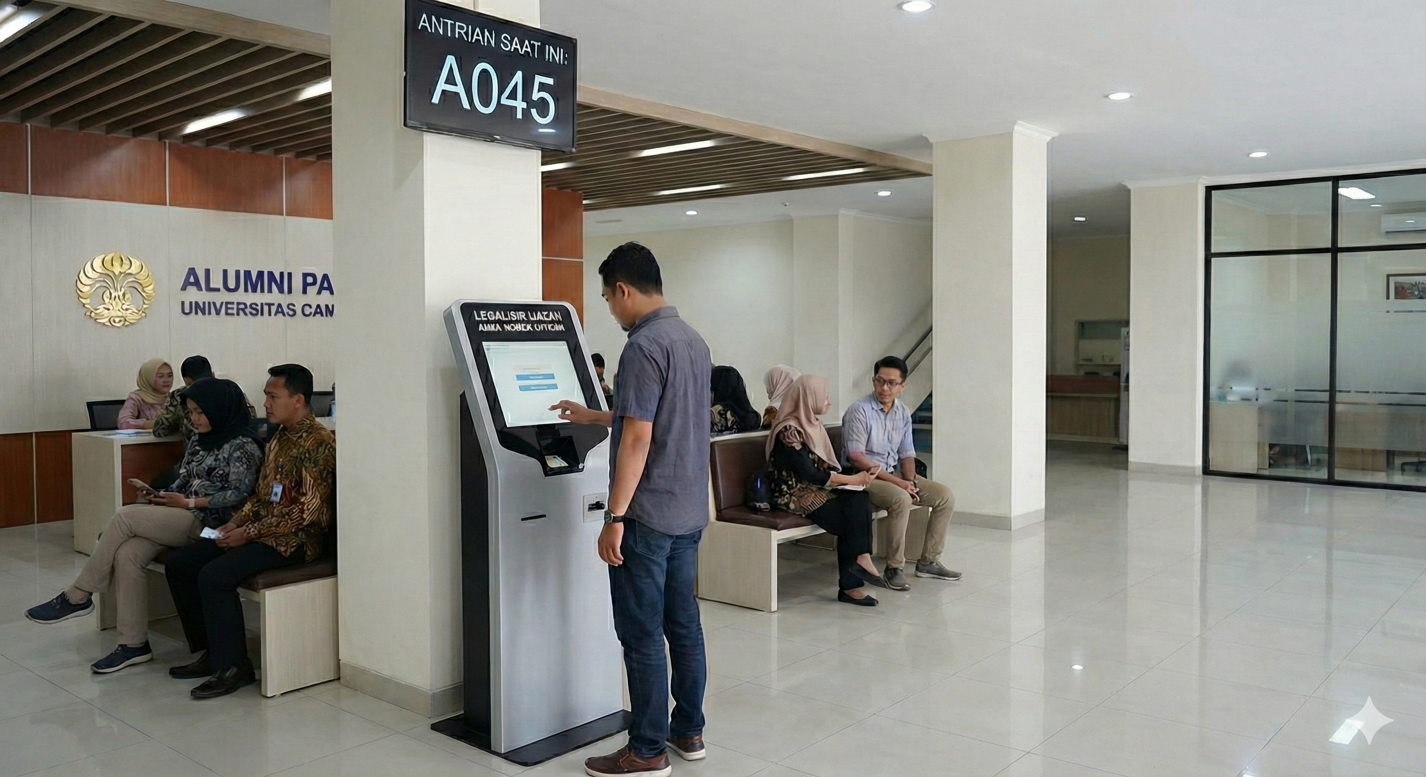 Sistem Antrian Legalisir Ijazah