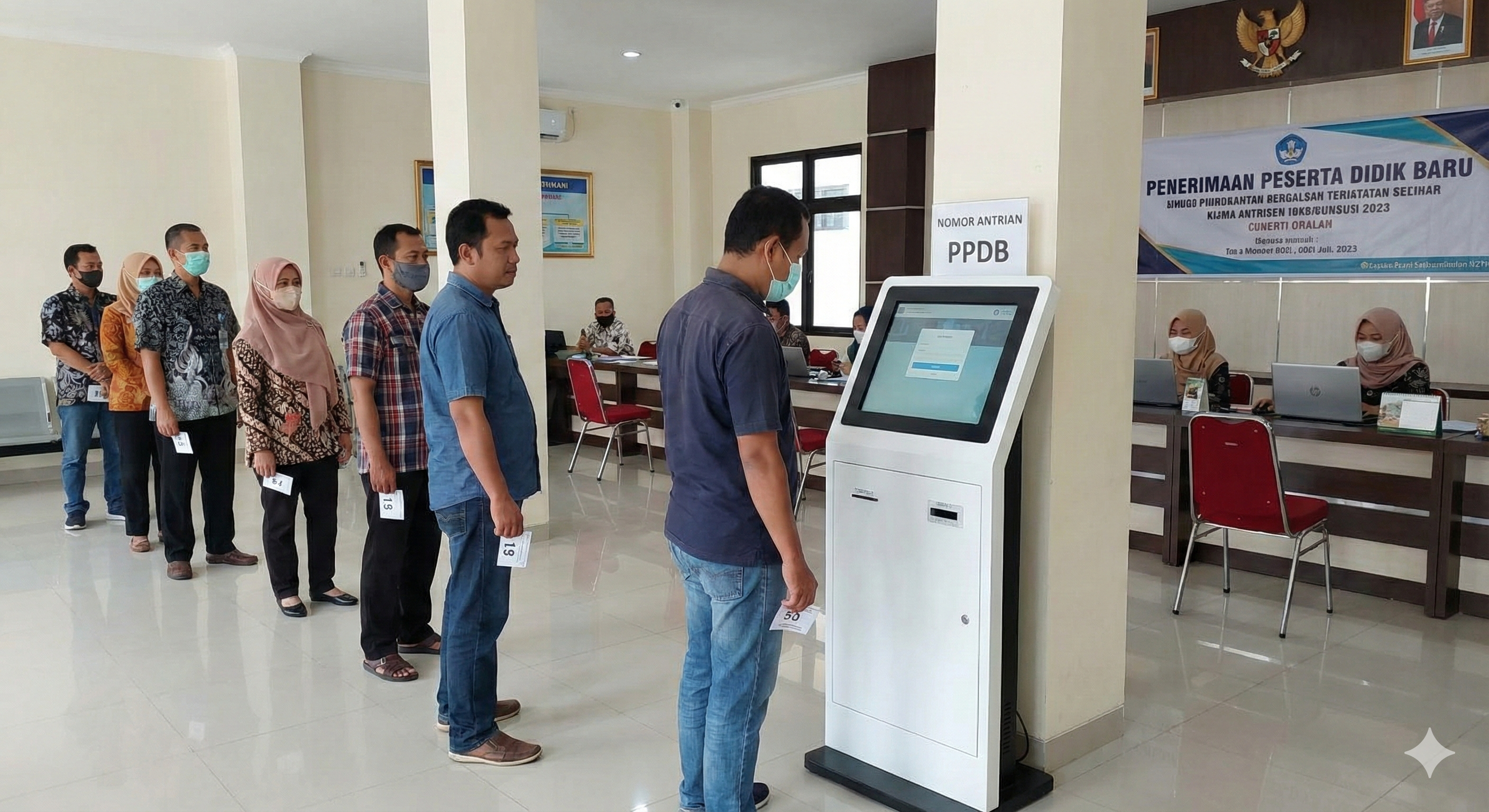 Mesin Antrian PPDB: Solusi Modern Sekolah Unggul